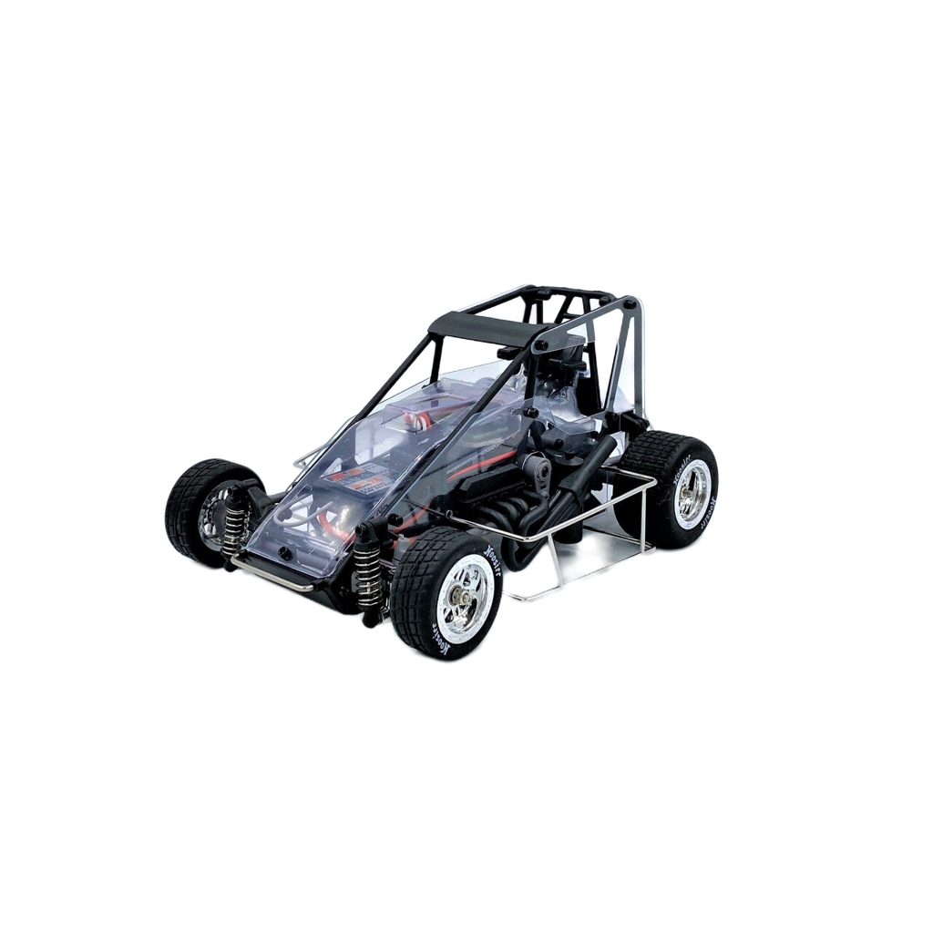 1RC Racing 1/18 Scale Midget 3.0, Clear, RTR