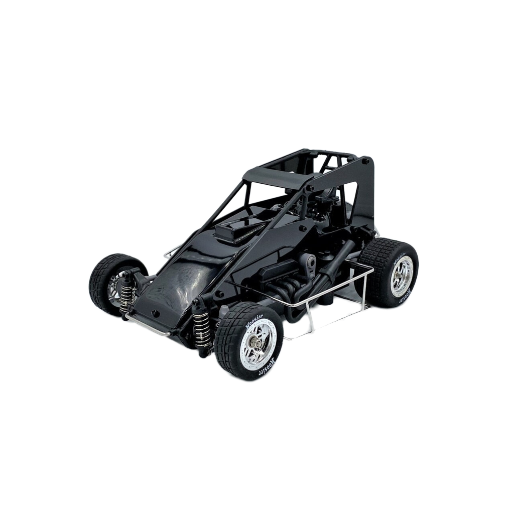 1RC Racing 1/18 Scale Midget 3.0, Black, RTR