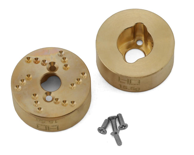 Hot Racing Brass Rear Hub 15.5g AX24 SCX24