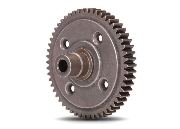 3956X Spur gear, steel, 54-tooth (0.8 metric pitch, compatible with 32-pitch) (for center differential)