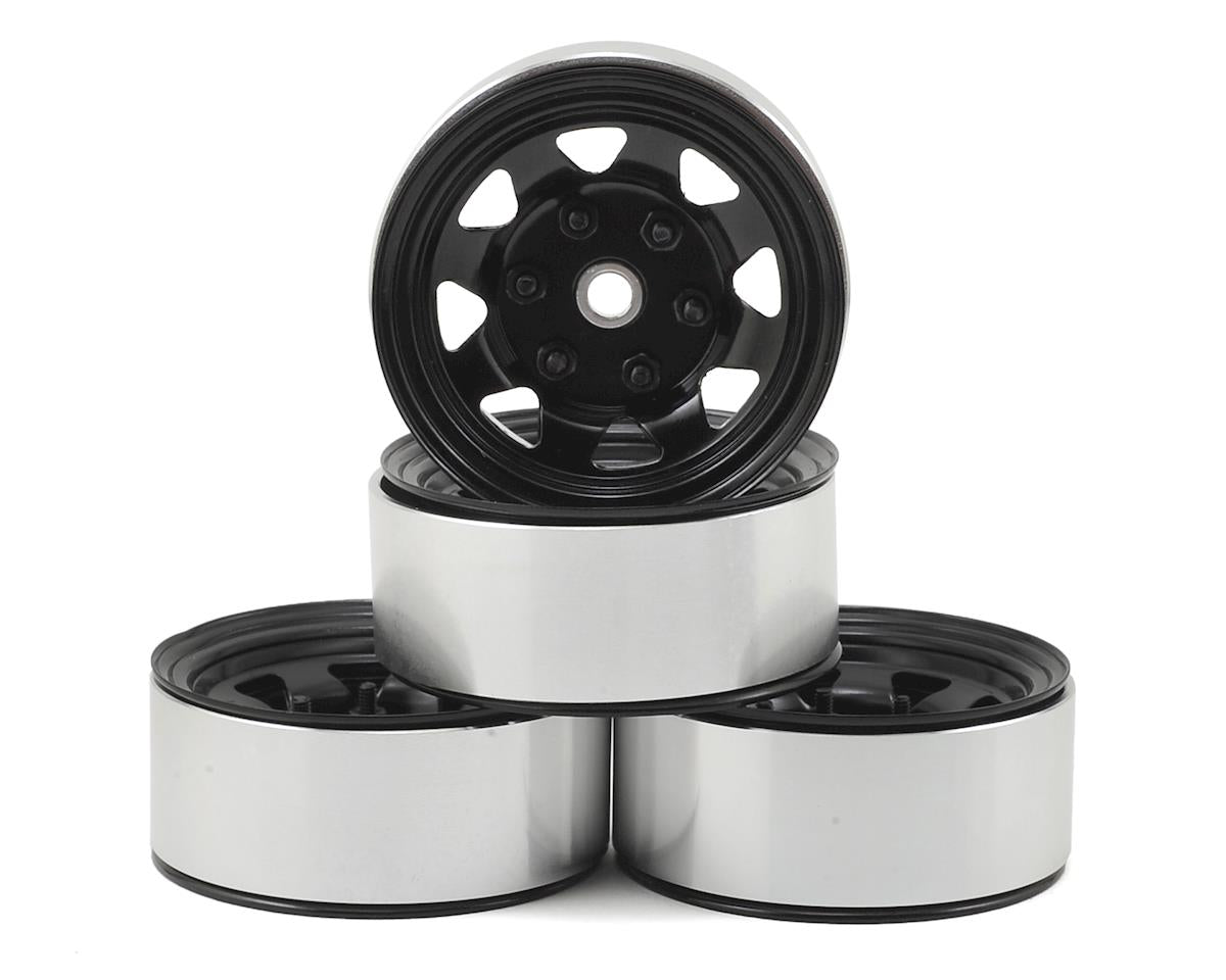 RC4WD Stamped Steel 1.55" Beadlock Wheel (Black)