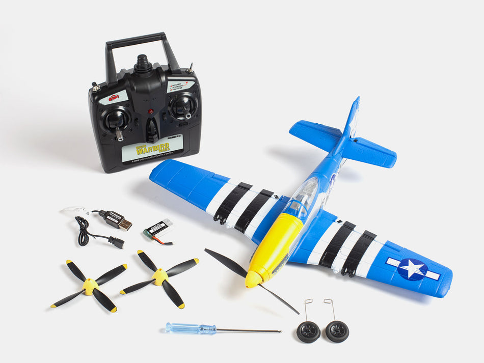 P-51D Obsession Micro RTF Airplane with PASS (Pilot Assist Stability Software) System