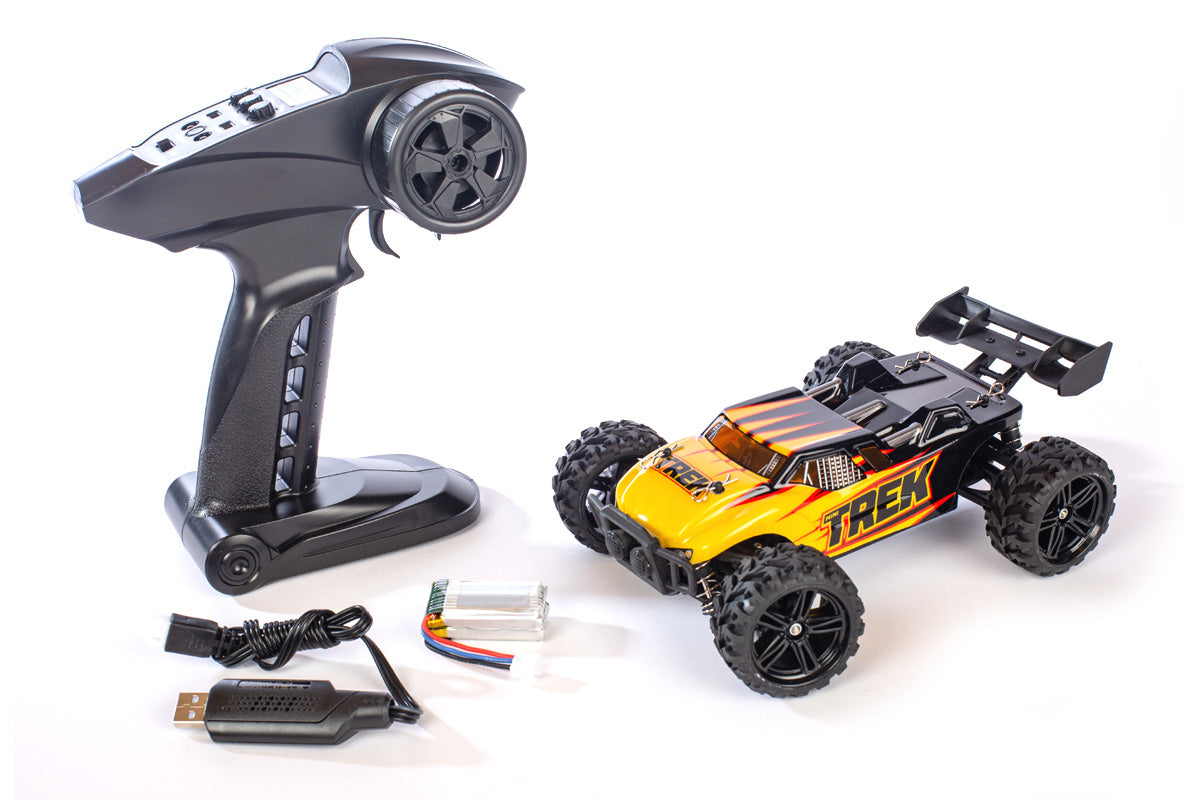 Mini Trek 1/24 RTR Truggy - Yellow