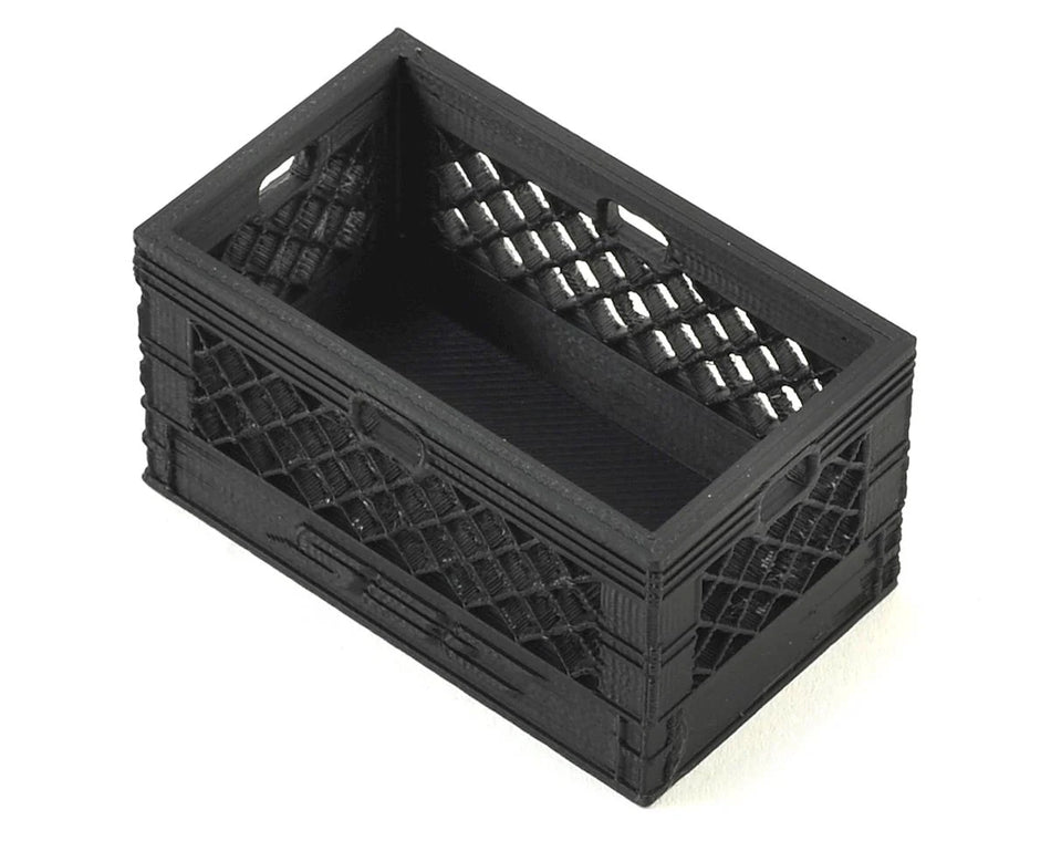 Scale By Chris Double Wide Milk Crate (Black)