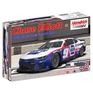 1/24 Hendrick Motorsports Chase Elliott 2022 Camaro - Patriotic Plastic Model Car Kit