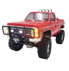 Power Hobby Nylon Front Bumper with Lights for TRX-4M Chevrolet K10