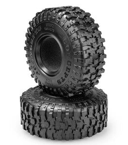 JConcepts Tusk 2.9" SCX6 Tires, Green Compound