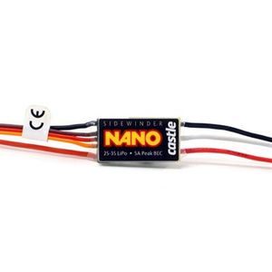 Castle Creations Sidewinder Nano Micro ESC, 12.6V