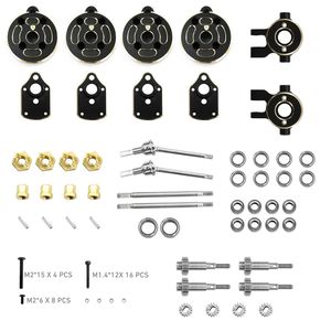 Power Hobby Brass Front / Rear Portal kt for the Traxxas TRX-4M