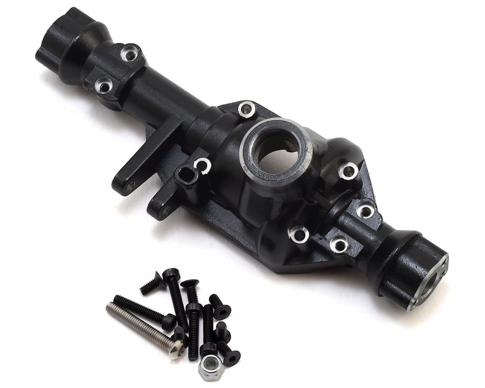 Yeah Racing Traxxas TRX-4 Alloy Front Axle Housing (Black) (Titanium Coated)