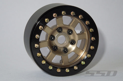 SSD RC Assassin 1.9 Beadlock Crawler Wheels (Bronze) (2)