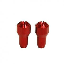 Secraft Transmitter Stick Ends 3mm Red