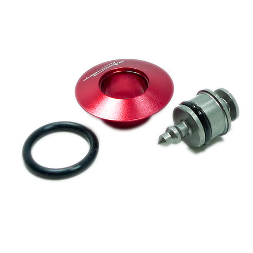 Secraft Aluminum Fuel Dot Red