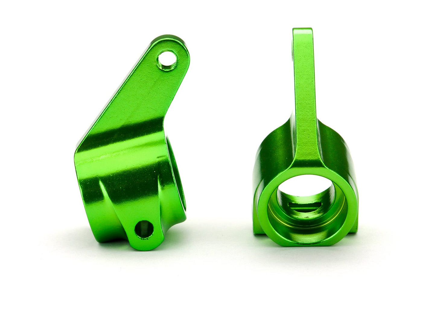 3636G Aluminum Steering Blocks (2) Green