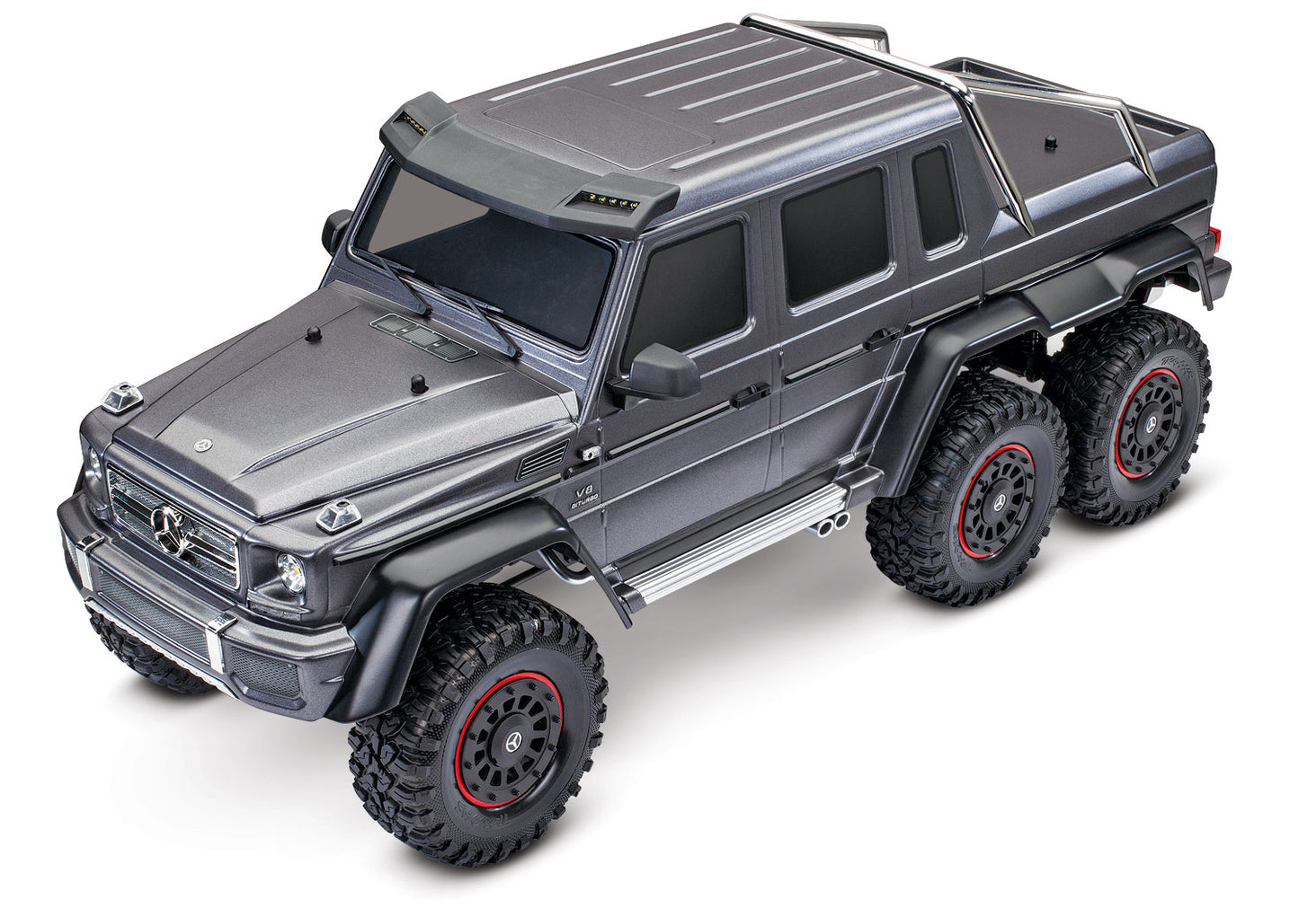 88096-4-SLVR  TRX-6 Mercedes-Benz G 63 AMG 6x6  Silver