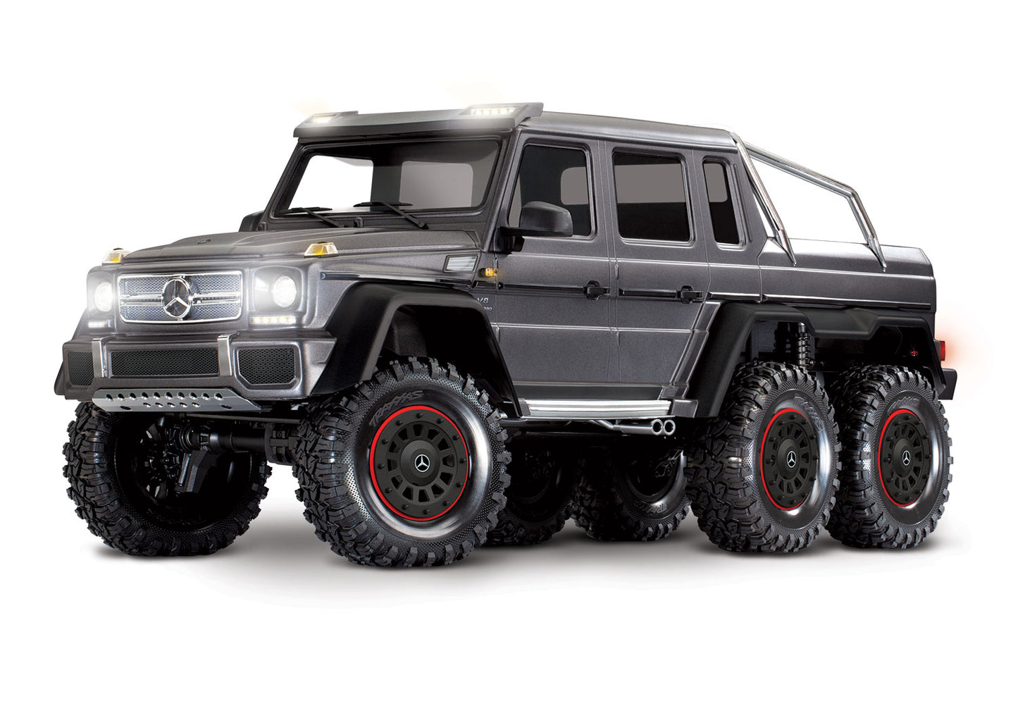 88096-4-SLVR  TRX-6 Mercedes-Benz G 63 AMG 6x6  Silver