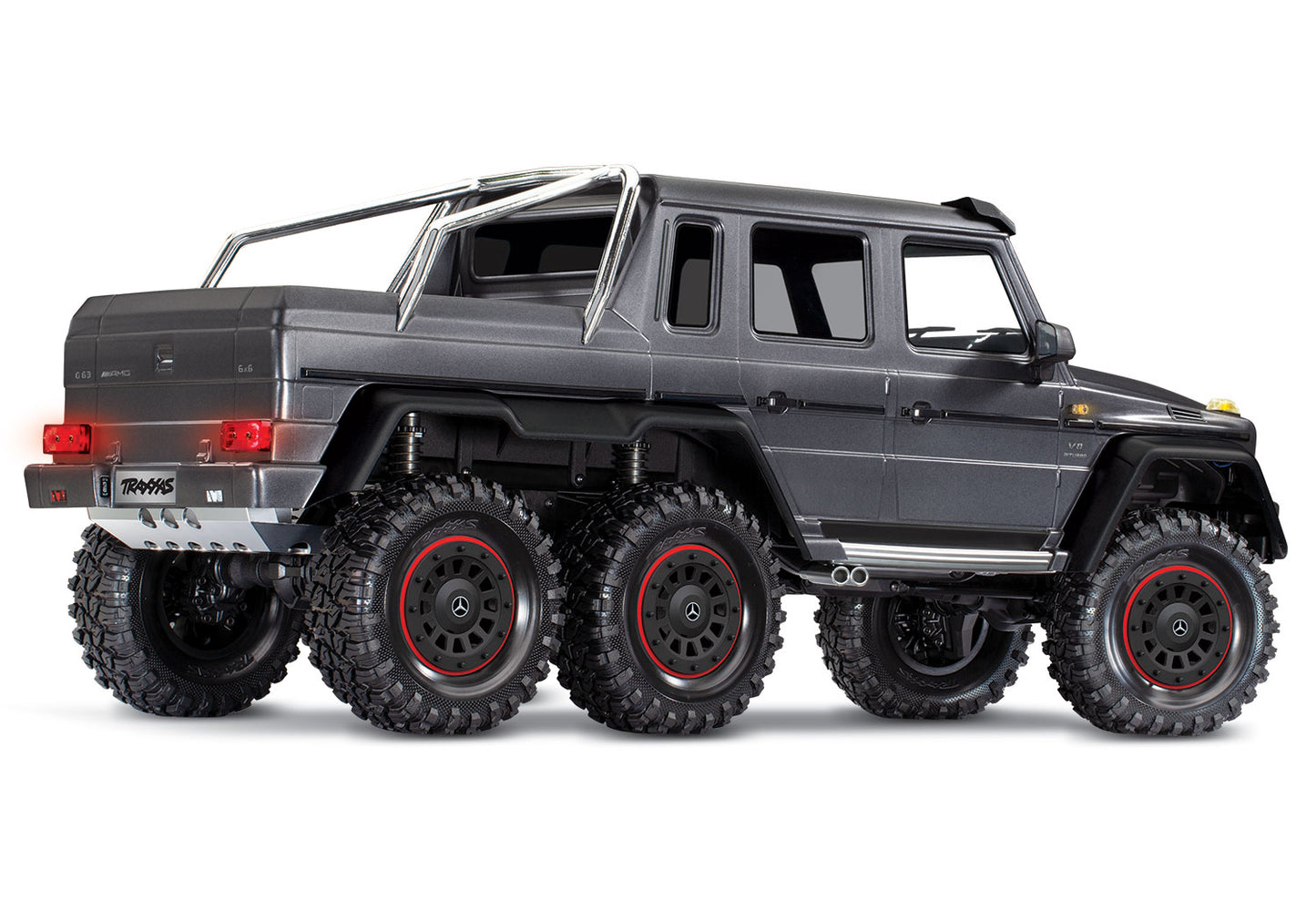 88096-4-SLVR  TRX-6 Mercedes-Benz G 63 AMG 6x6  Silver