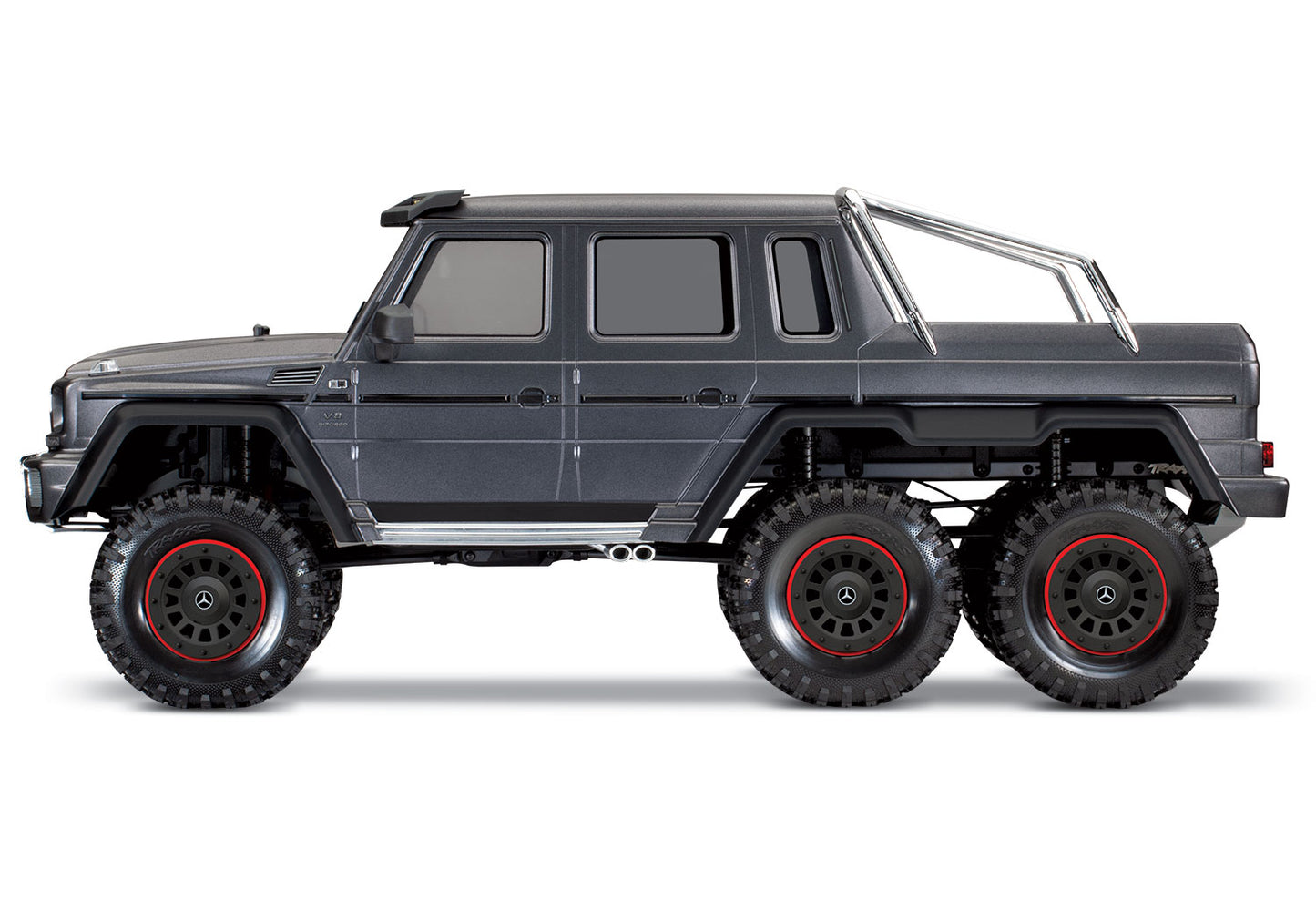 88096-4-SLVR  TRX-6 Mercedes-Benz G 63 AMG 6x6  Silver