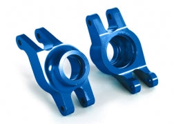 8952X Carriers, stub axle blue-anodized Maxx