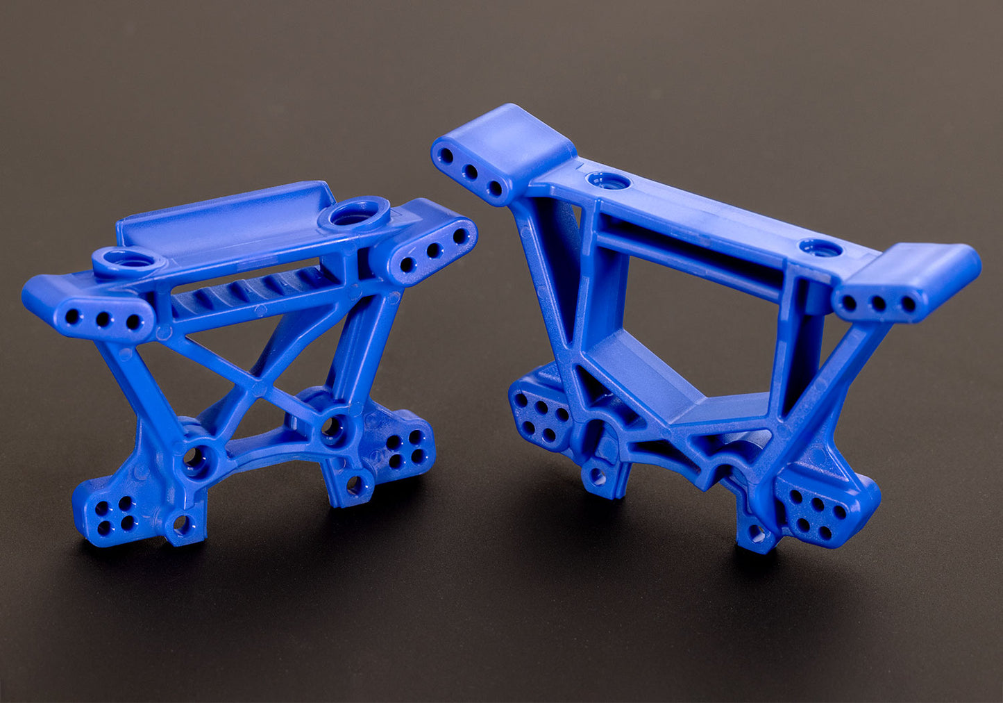 9080X Outer Driveline & Suspension Rustler 4x4 Upgrade Kit, blue