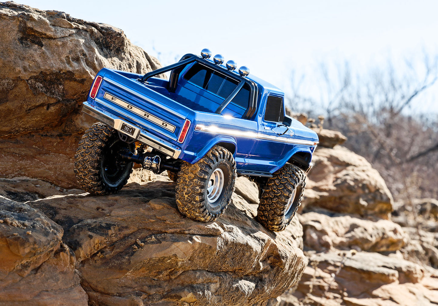 92046-4-BLUE TRX-4 Ford F-150 High Trail Edition