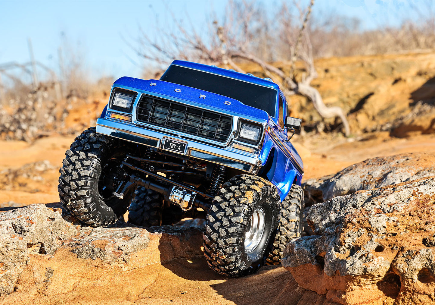 92046-4-BLUE TRX-4 Ford F-150 High Trail Edition