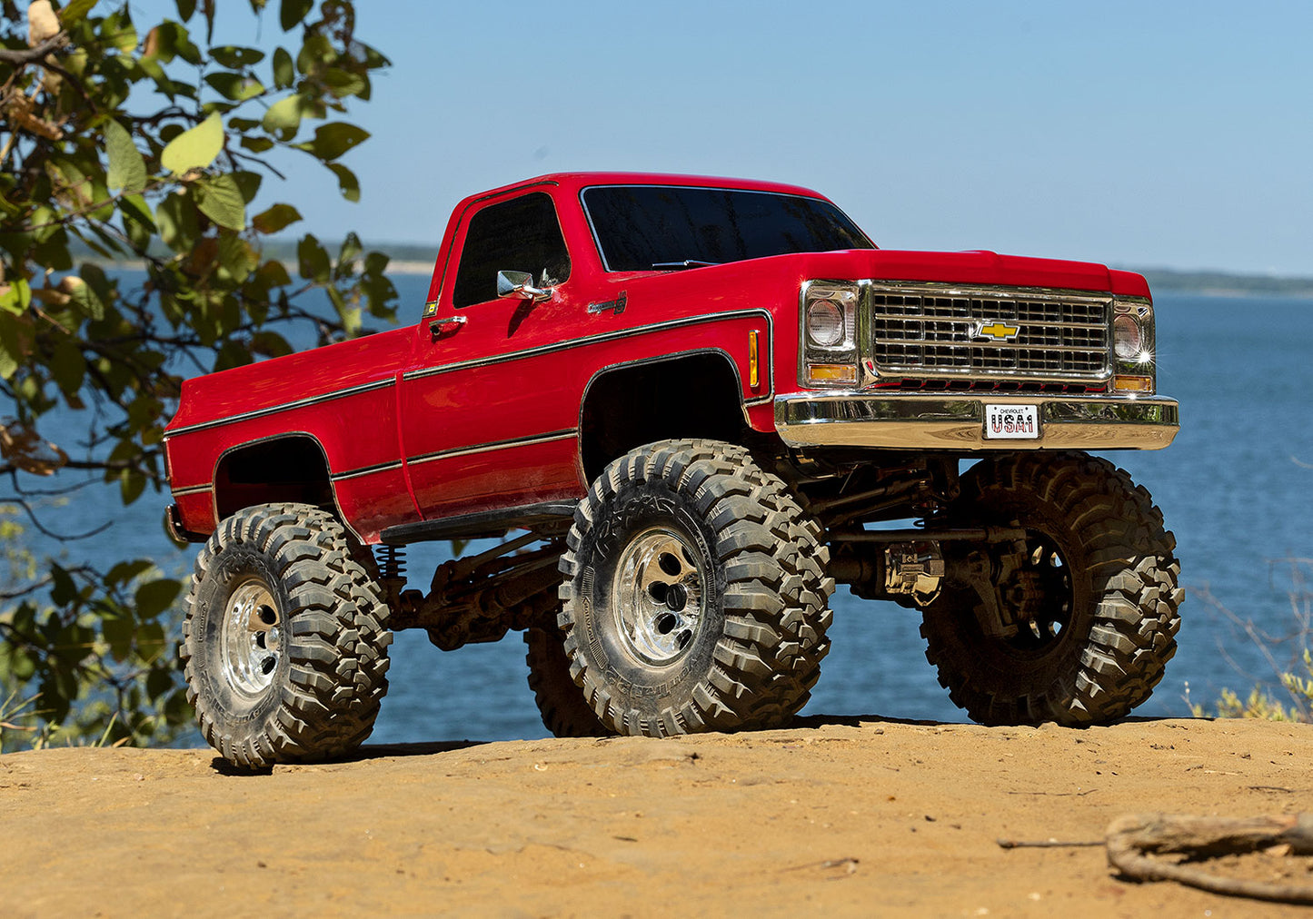 92056-4 TRX-4 RTR Chevrolet K10 Cheyenne High Trail Edition Red Trail Crawler