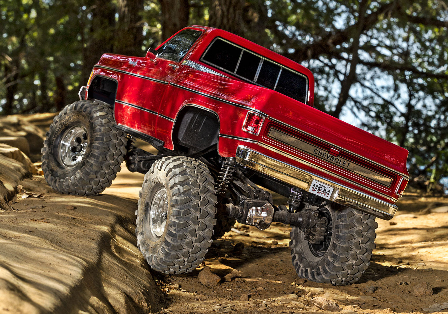 92056-4 TRX-4 RTR Chevrolet K10 Cheyenne High Trail Edition Red Trail Crawler