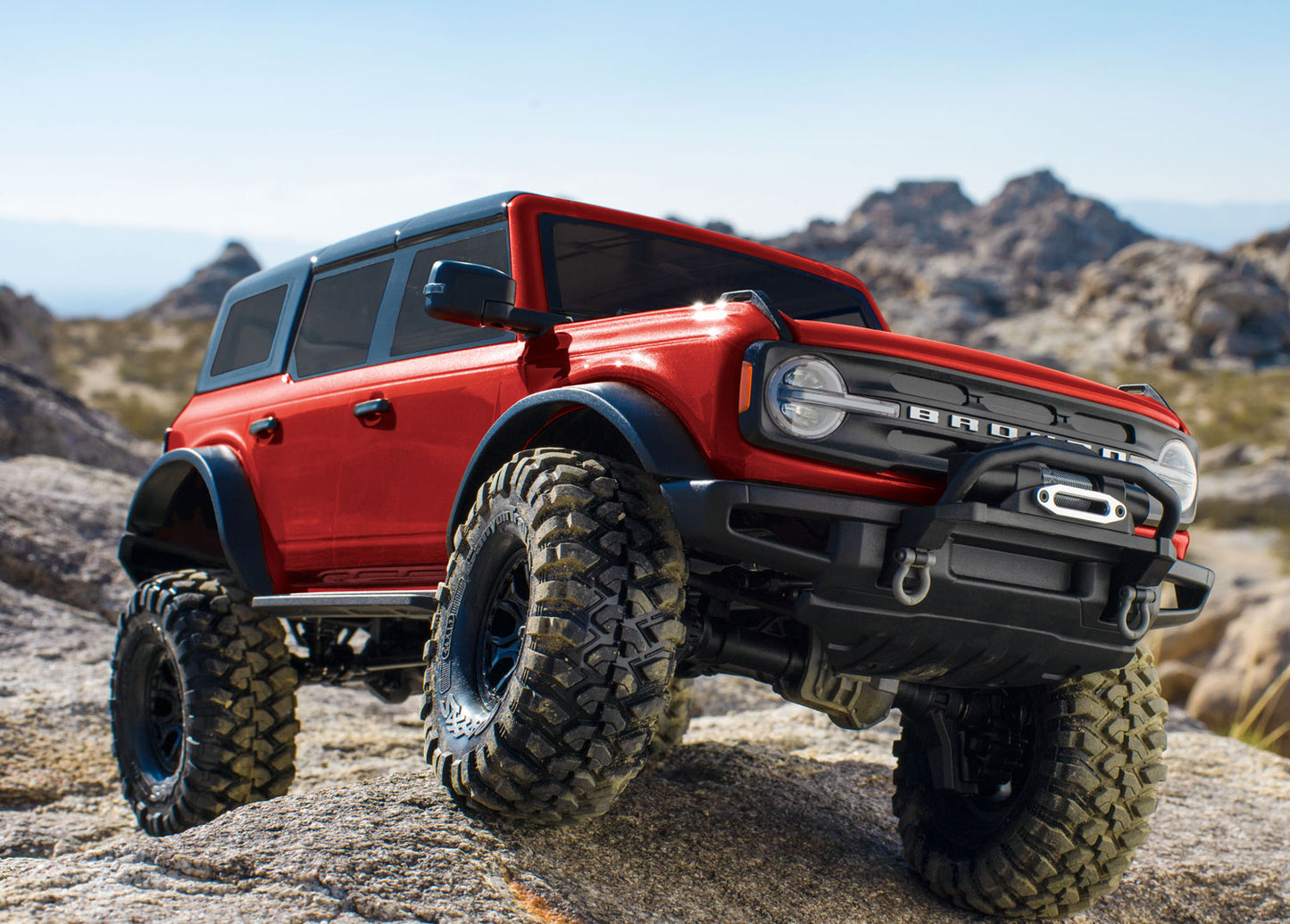 92076-4 TRX-4 2021 Ford Bronco 1/10 Scale Trail Crawler Red