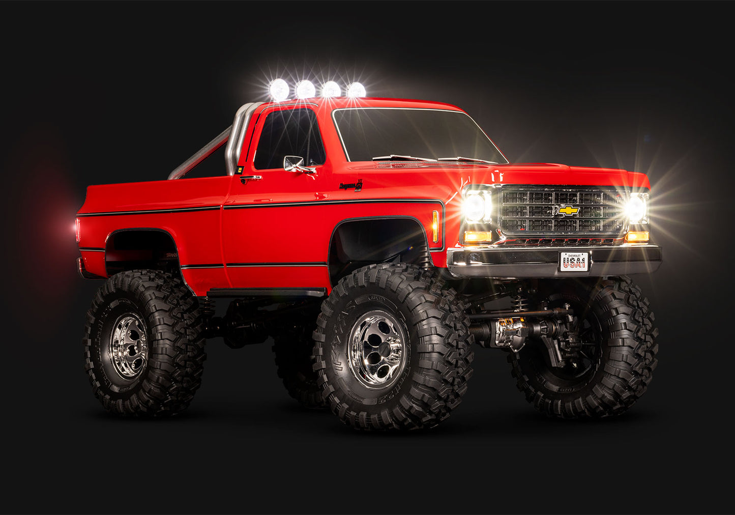 92056-4 TRX-4 RTR Chevrolet K10 Cheyenne High Trail Edition Red Trail Crawler