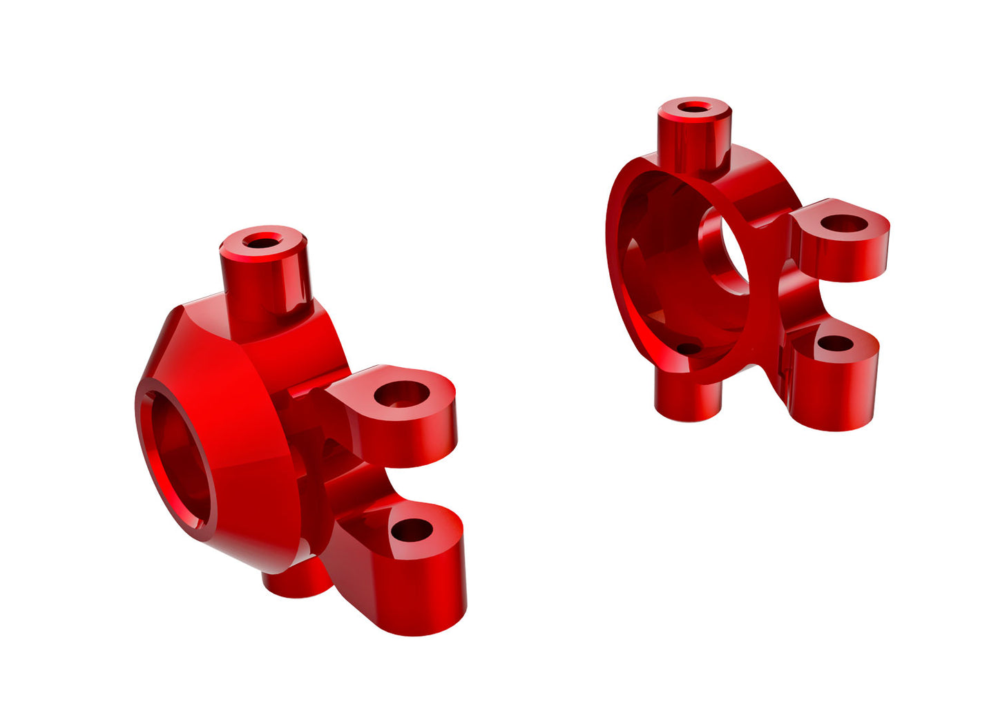 9737-RED Steering blocks, 6061-T6 al