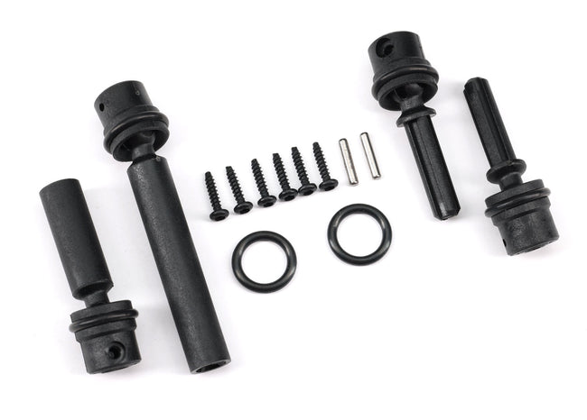 9755  Driveshafts, center, assembled (front & rear)