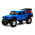 1/24 SCX24 Jeep JT Gladiator 4WD Rock Crawler Brushed RTR, Blue