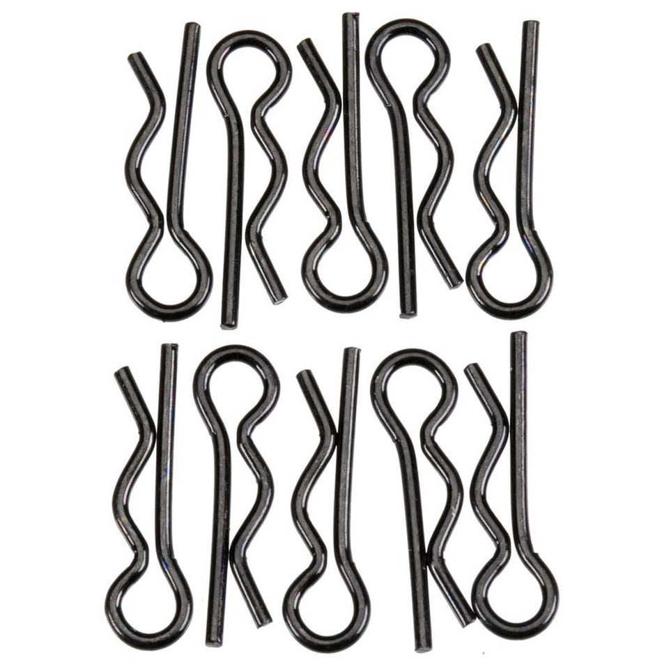 AXA1059 Body Clip 6mm Black (10)