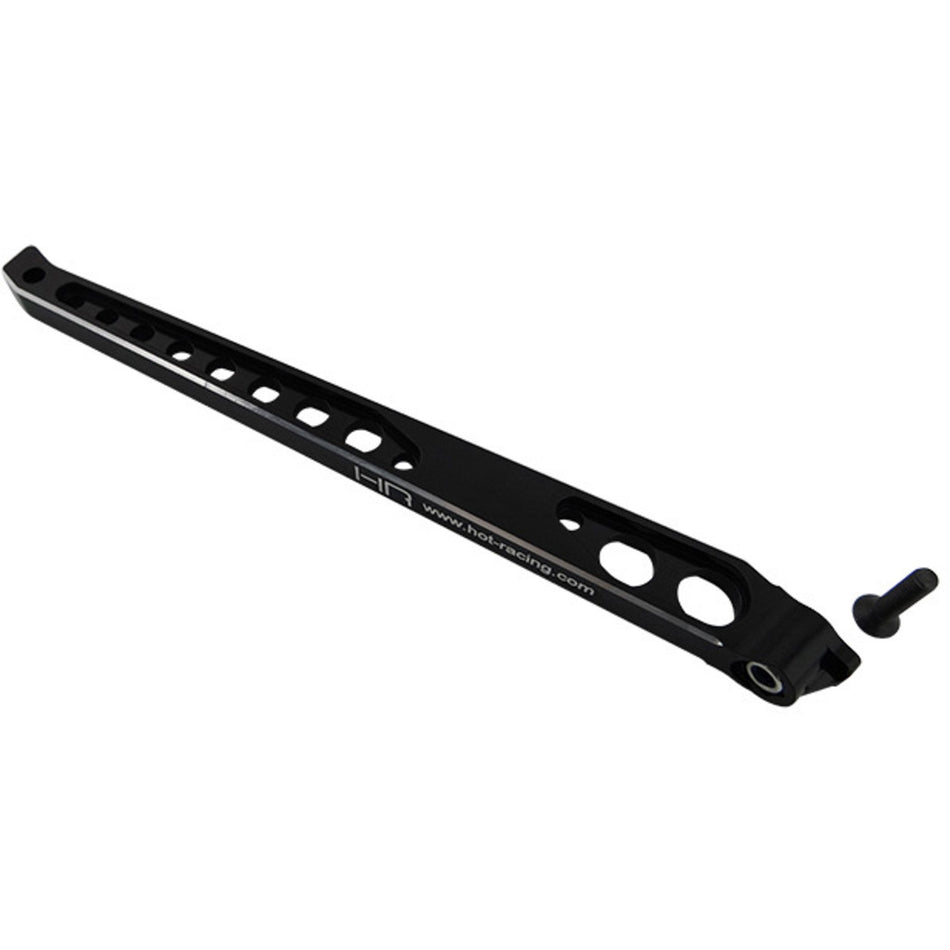 Hot Racing Aluminum Rear Chassis Brace (Black): Kraton, Talion 165mm