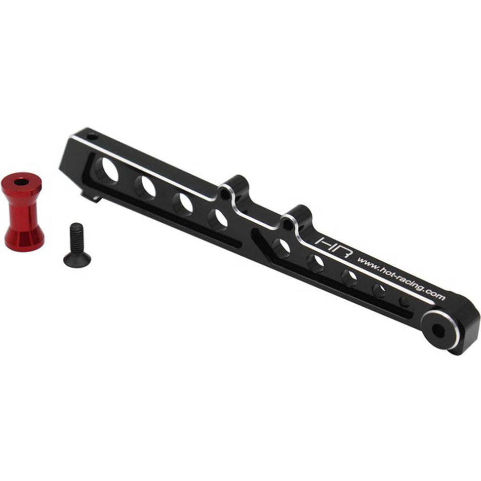 Hot Racing Arrma Limitless/Infraction Aluminum Rear Chassis Brace (Black)