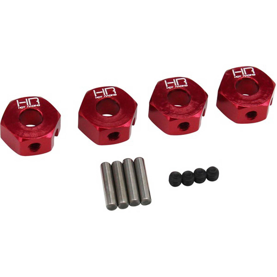 Hot Racing Arrma Granite/Senton Aluminum 12mm Wheel Hub Adapter (4)