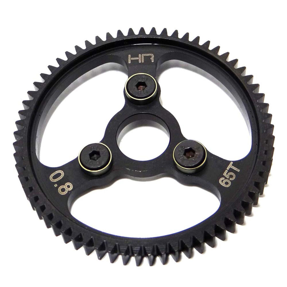 Hot Racing Steel Spur Gear (65T 0.8 Mod)(