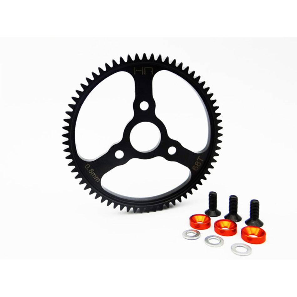 Hot Racing Steel Spur Gear (68T 0.8 Mod)