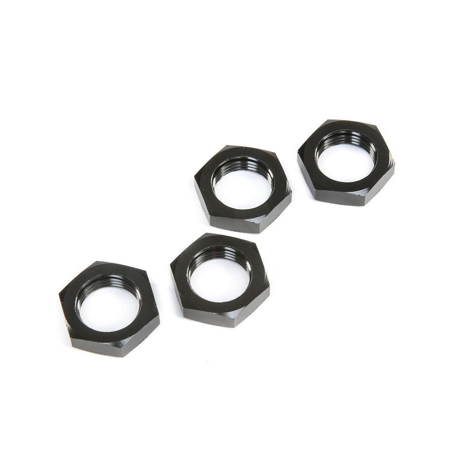 Wheel Nuts, Black (4): 5ive-T