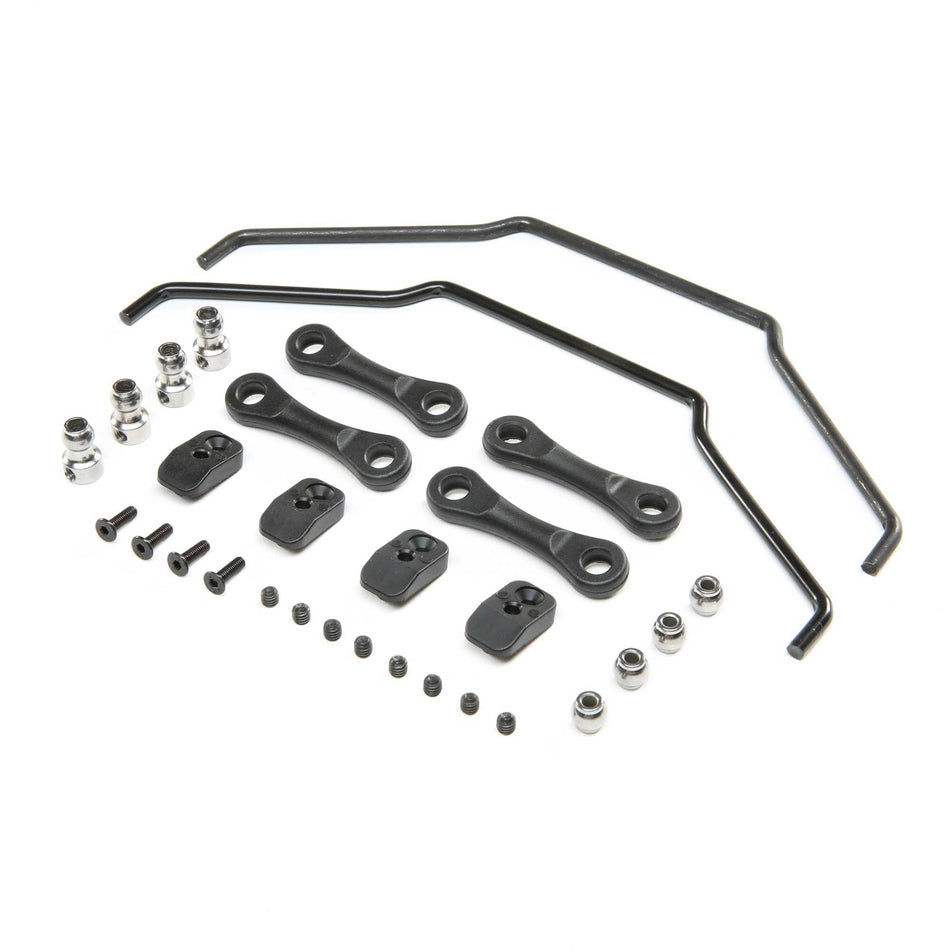 Losi Front & Rear Sway Bar Set: DBXL-E/DBXL 2.0