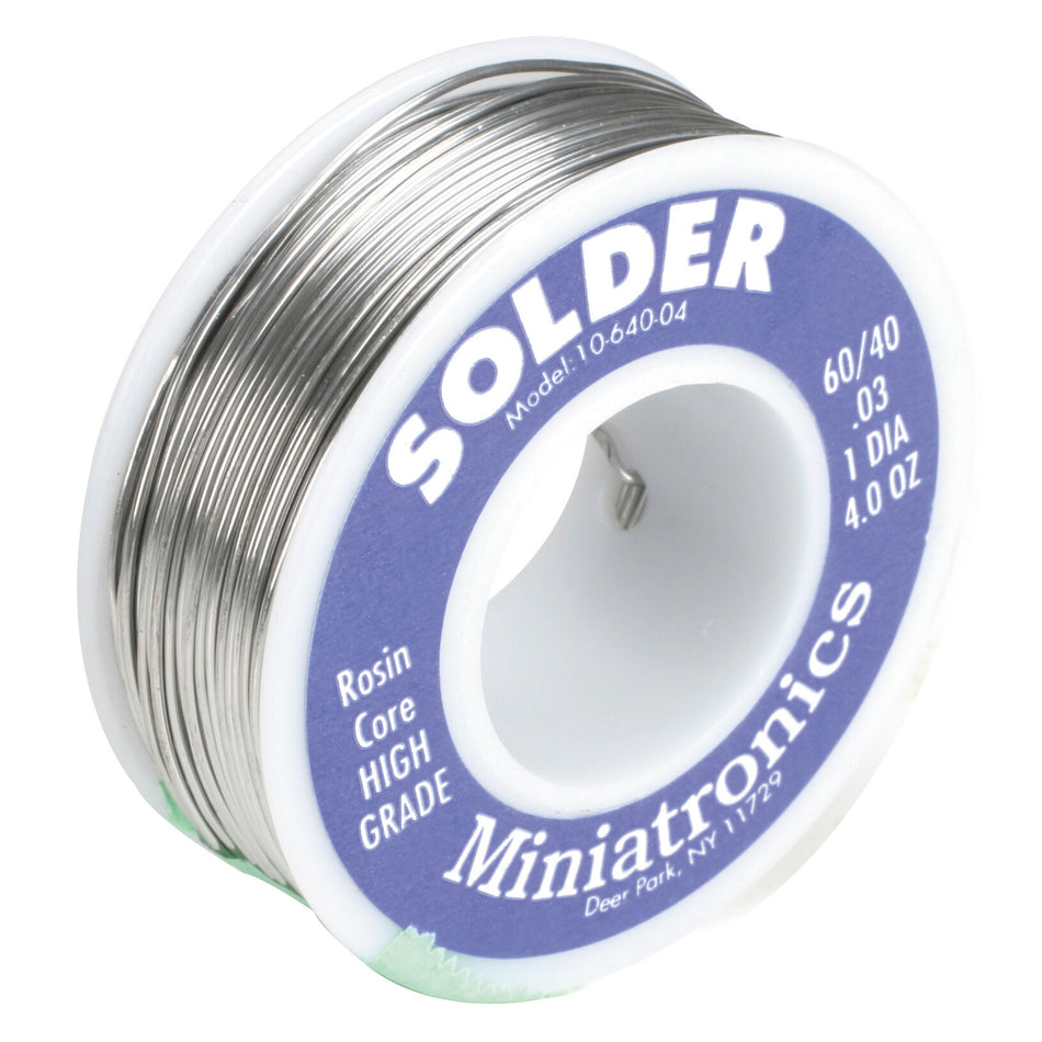 Rosin Core Solder 60/40, 4oz