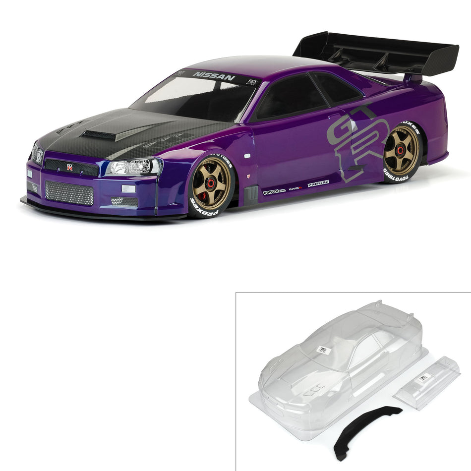 1/7 2002 Nissan Skyline GT-R R34 Clr Bdy: Infrctn