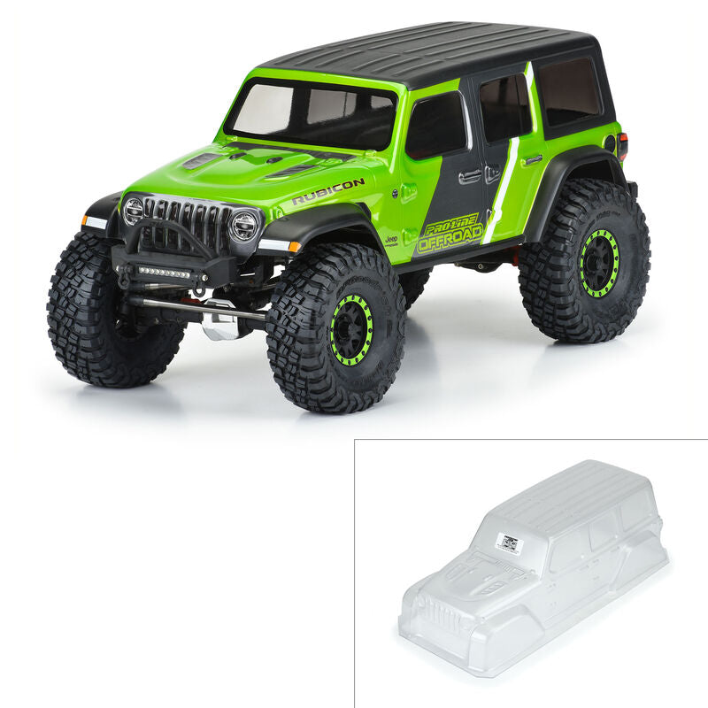 1/10 Pro-Line Jeep® Wrangler JL Unlimitd Rubcn Clr Bdy 12.3" (313mm) WB Crwlrs