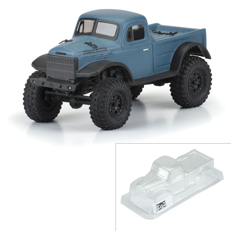 1/24 Pro-Line 1946 Dodge Power Wagon Clear Body: SCX24 JLU