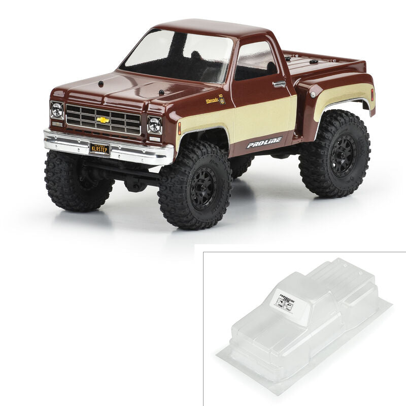 1/24 Pro-Line 1978 Chevy K-10 Clear Body: SCX24