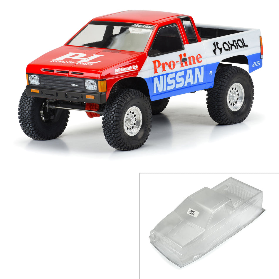 Pro-Line® 1/10 87 Nissan Hardbody D21 Clear Body:12.3"WB