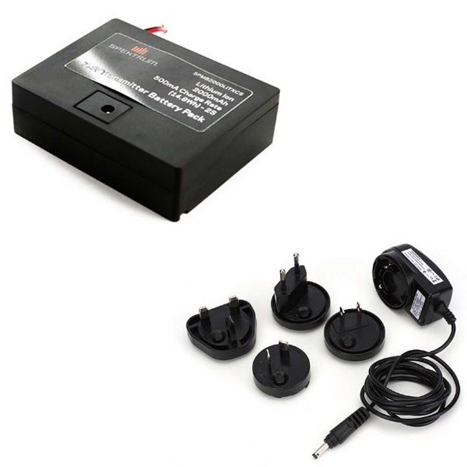 SPMA9603 2000mAh Li-Ion Transmitter Battery  with ac Adapter