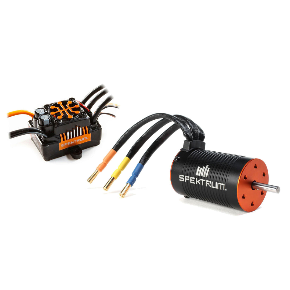 SPMXSEMC04 Firma 130A Brushless Smart ESC / 1900Kv Sensorless Motor Combo