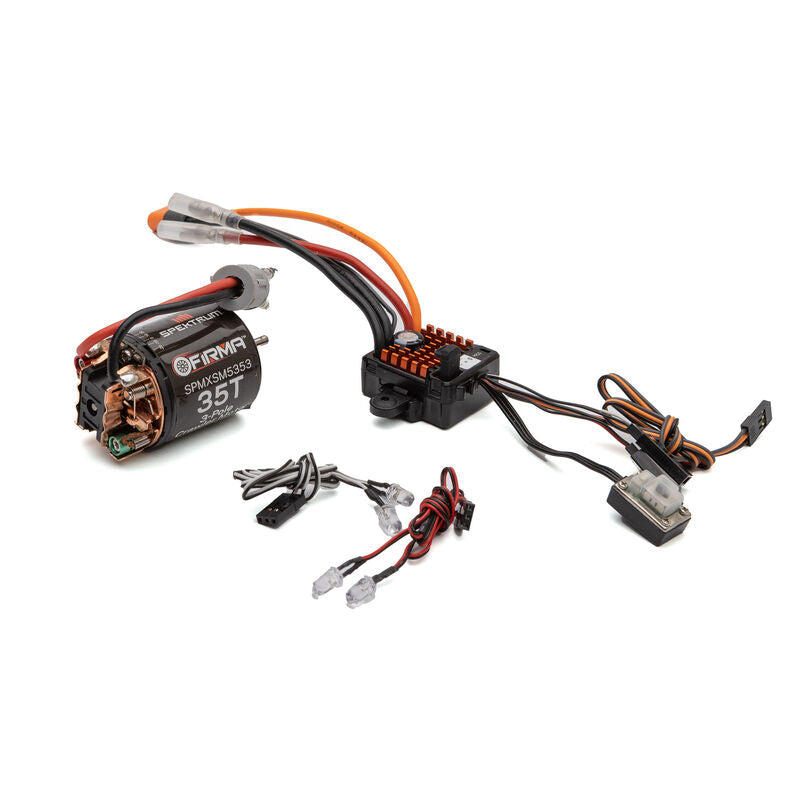 Spektrum SPMXSEMC12 FIRMA 70A BR Smart ESC/35T Brushed Motor Combo